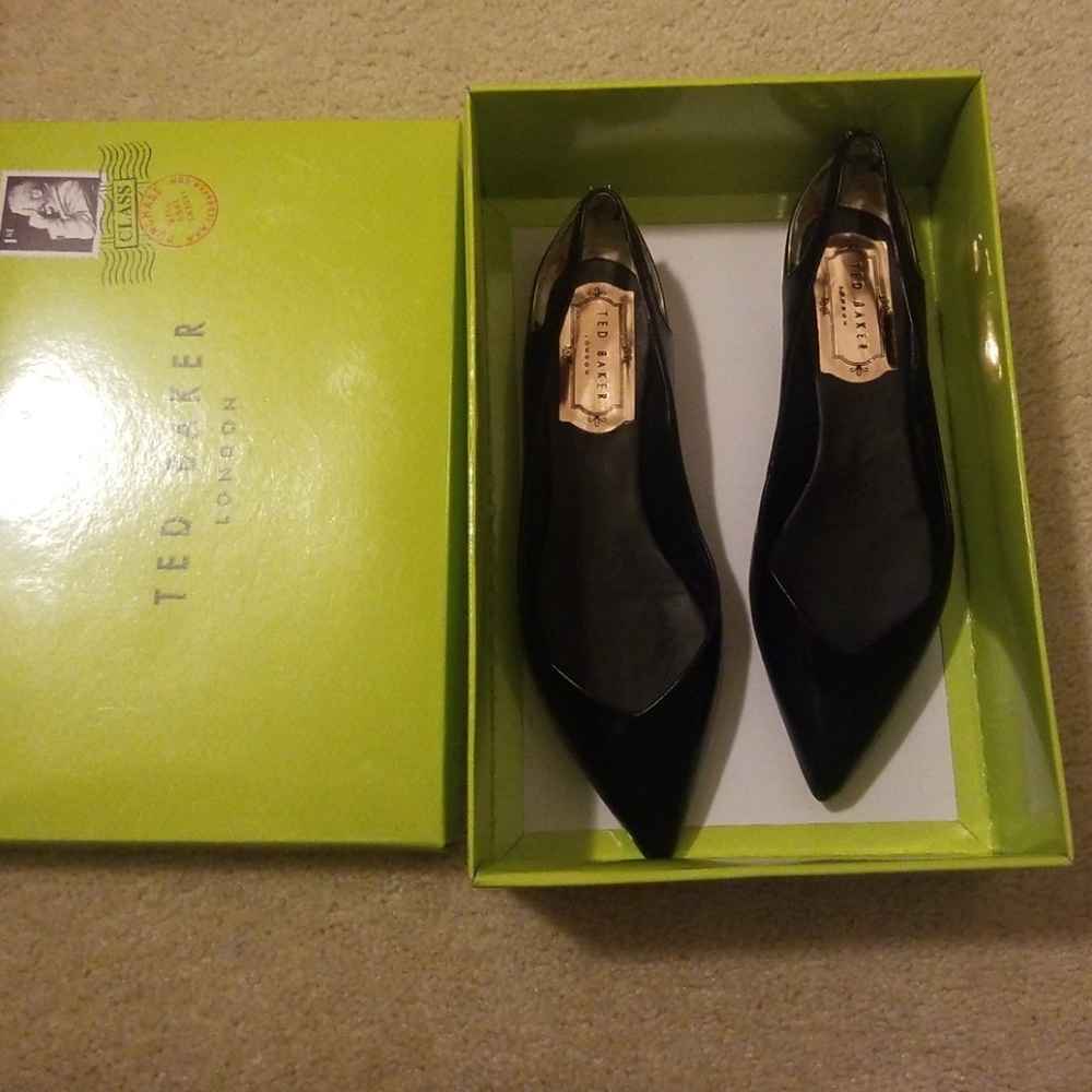 Ted Baker black flats
